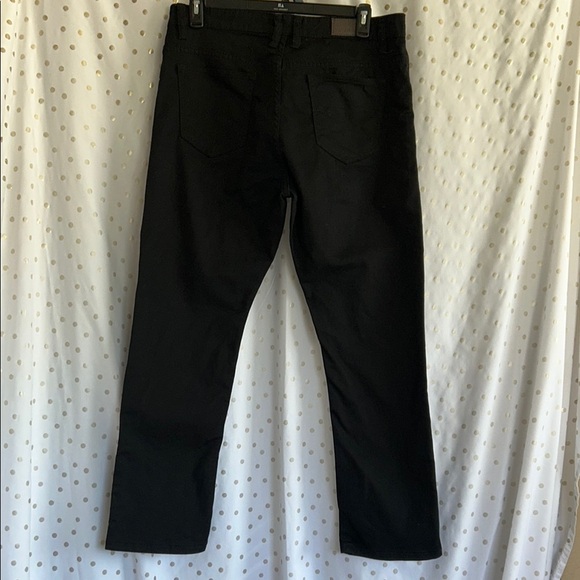 Men's Black Straight Jeans - Picture 4 of 13